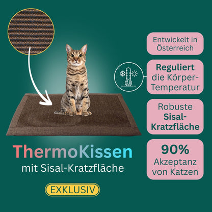ThermoKissen mit Sisal