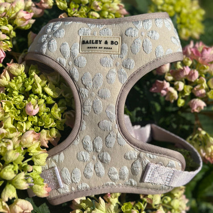 Verstellbares Brustgeschirr für Hunde - Vanilla Blossom Kollektion