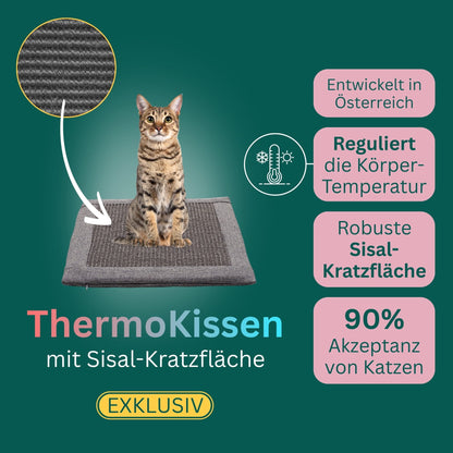 ThermoKissen mit Sisal