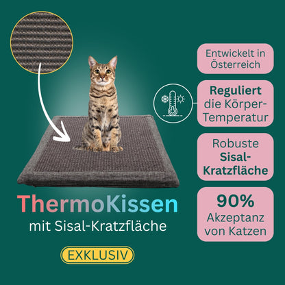 ThermoKissen mit Sisal