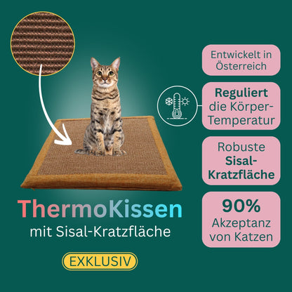 ThermoKissen mit Sisal