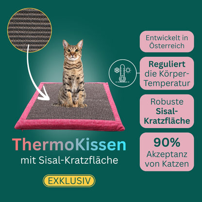 ThermoKissen mit Sisal