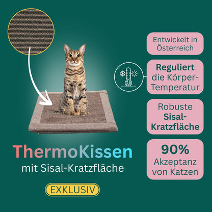 ThermoKissen mit Sisal