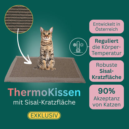 ThermoKissen mit Sisal