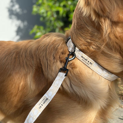 Hunde Halsband verstellbar - Vanilla Blossom Kollektion