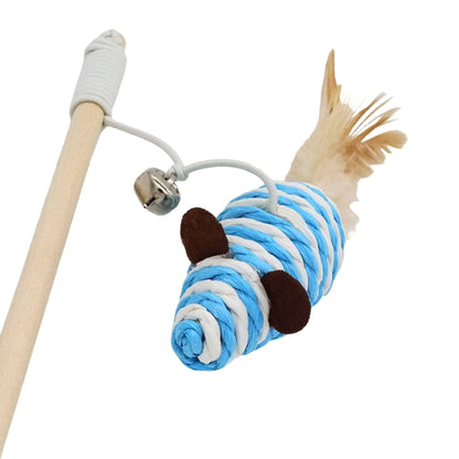 Katzenangel Sisal-Maus